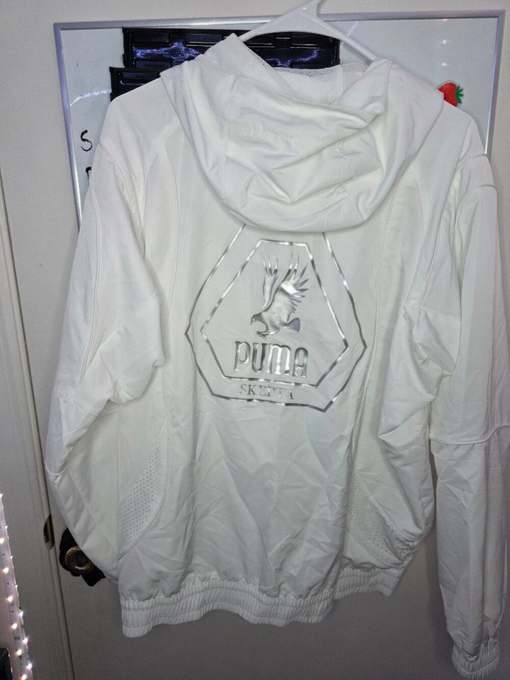 NWT PUMA x Skepta CLRT Track Jacket White Men’s Size Small